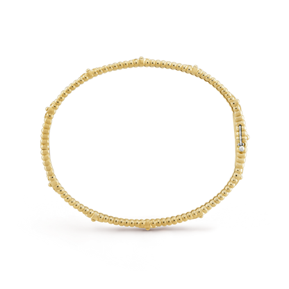 18K Perl̩e Sweet Clovers Small Bracelet