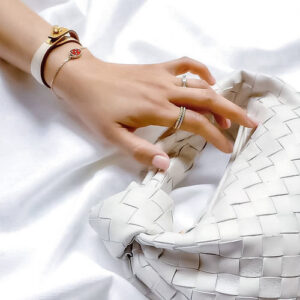 Click to view full screen 18K Lucky Spring Clover Bracelet photo review