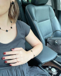 Click to view full screen 18K Sweet Alhambra Butterfly Necklace photo review