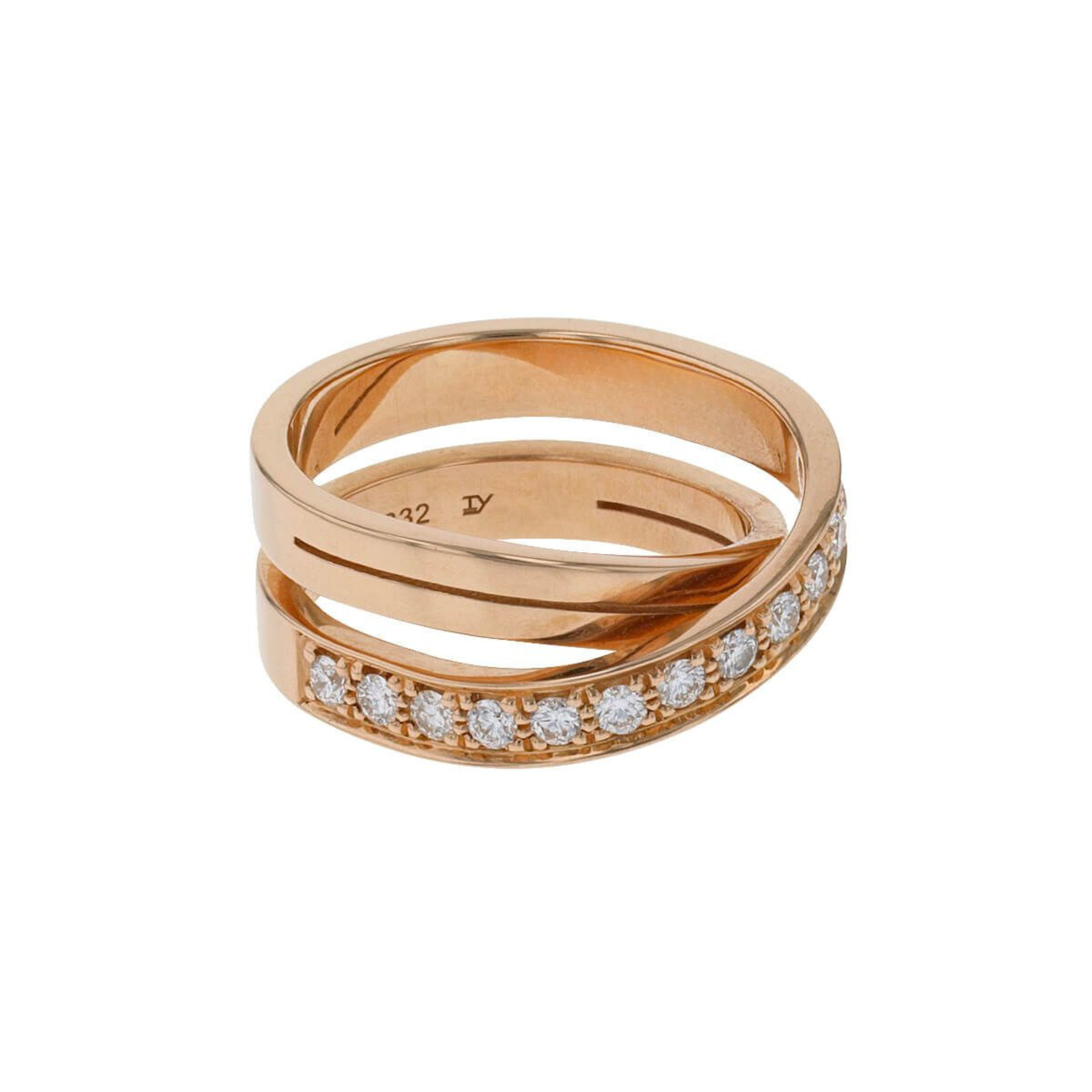 18K Etincelle Diamond Ring