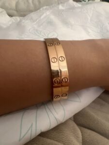 Click to view full screen 18K Lotus Openwork Bracelet photo review