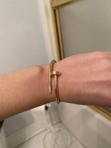 Click to view full screen 18K Juste Un Clou Bracelet photo review