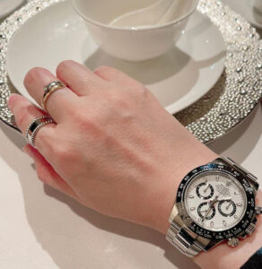 Click to view full screen 18K Love Wedding Three Diamonds Ring photo review