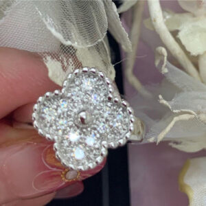 Click to view full screen 18K Trinity Cushion Diamond Necklace photo review