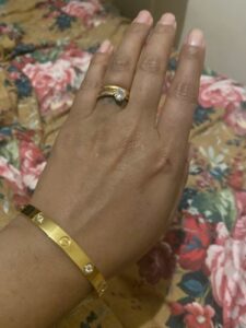 Click to view full screen 18K Love Diamonds Bracelet photo review