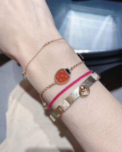 18K Lucky Spring Clover Bracelet photo review